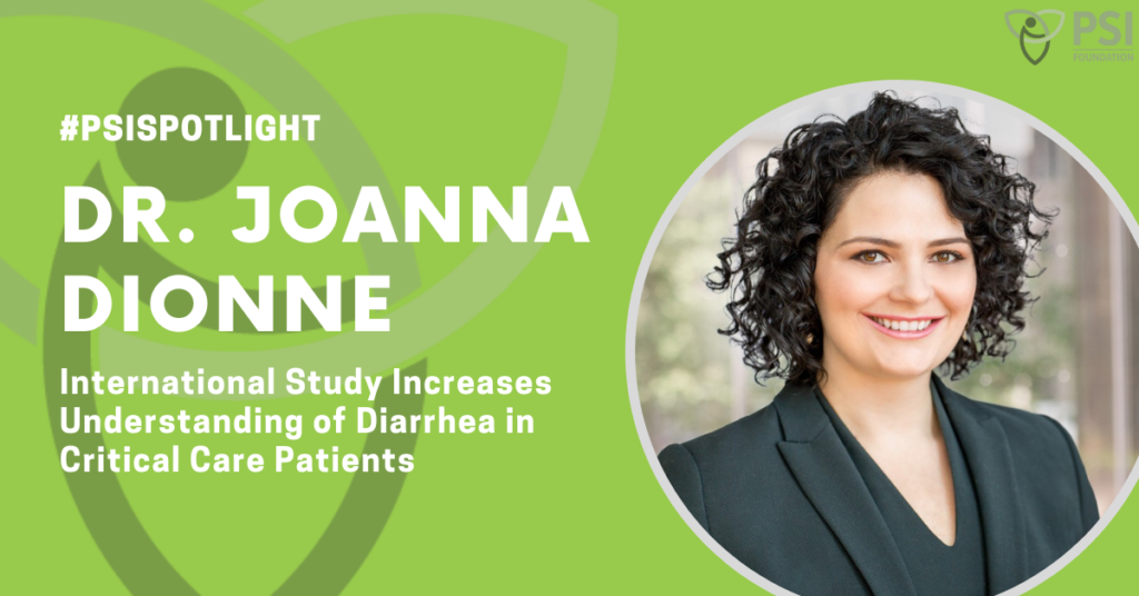 Twitter Card - PSI Spotlight - Dr. Joanna Dionne - PSI Foundation