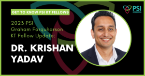 Twitter Card - PSI KT Fellow Update - Dr. Krishan Yadav